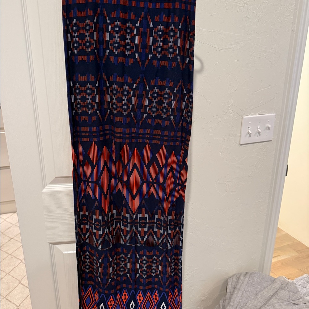 ASOS Geometric Patterned Maxi Skirt